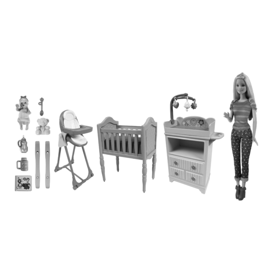 Mattel Barbie BLL72 Instructions