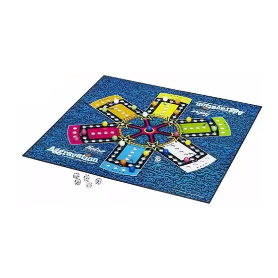 Hasbro Aggravation Classic Marble Race Game Instructions