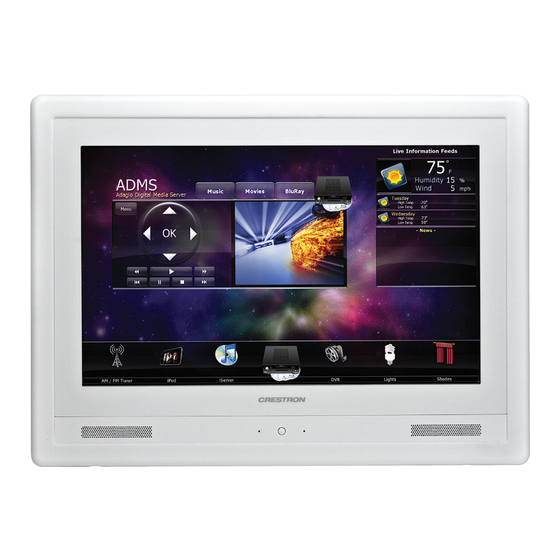 Crestron MMK-V15 Installation Manual