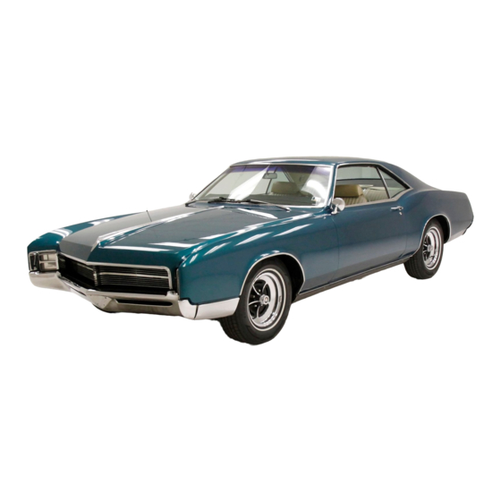 Buick Riviera 1967 Owner's Manual