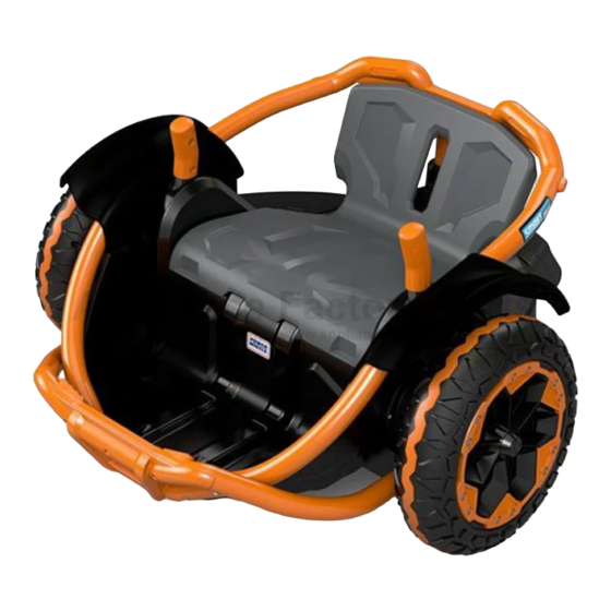 Power Wheels DFV03 Manuals