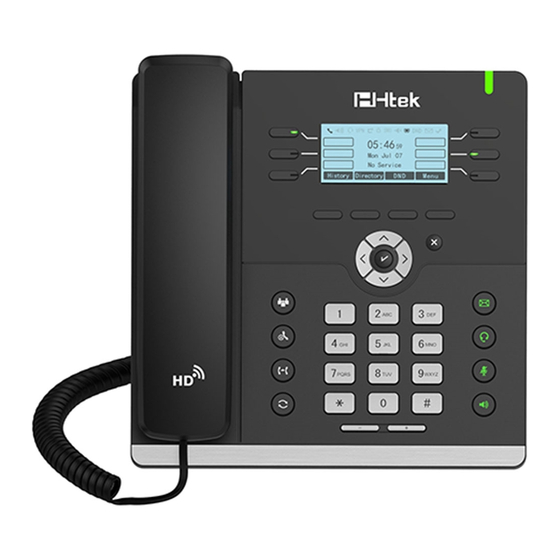 User Manuals: Htek UC903 IP Phone