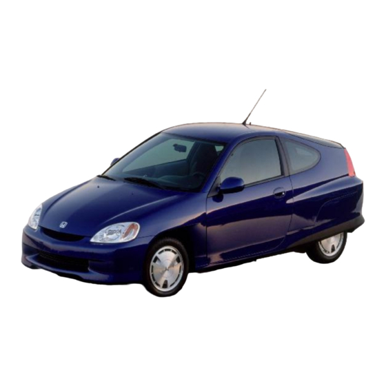 Honda INSIGHT Owner's Manual