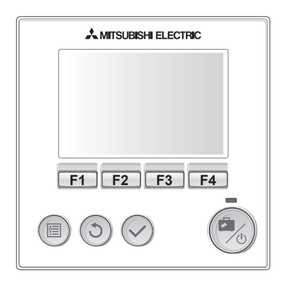 Mitsubishi Electric EHPT20 series Operation Manual