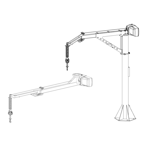 GORBEL Easy Arm Q2 Series Lifting Device Manuals