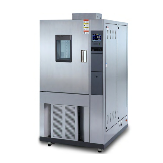 ESPEC PLATINOUS CHAMBER Series Option Manual