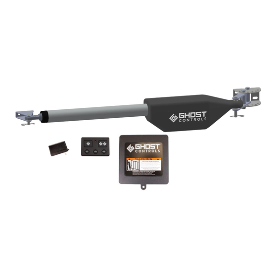 Ghost Controls Ghost Pro LSM1 Installation And Owner's Manual