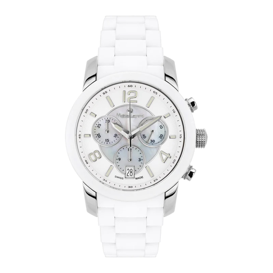 Chronos Manufactures Mathieu Legrand Nacre MLG-2104-A Instruction Manual / International Guarantee