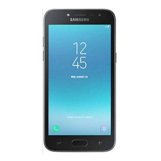 Samsung Galaxy J2 2018 Manuals