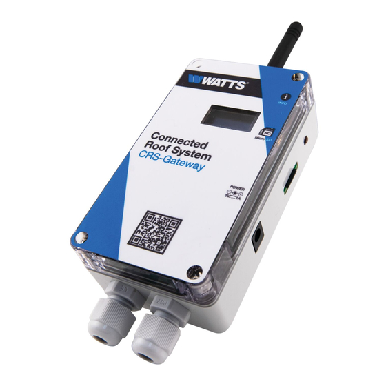 Watts Connected Roof 8200875 Quick Start Manual