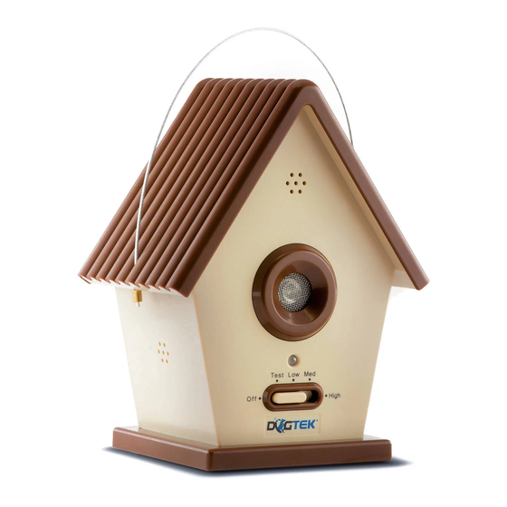 Dogtek Sonic Birdhouse Troubleshooting