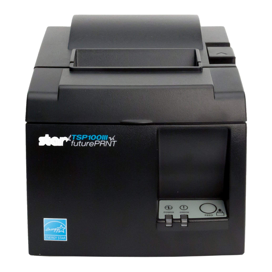 Star Micronics TSP143IIILAN Hardware Manual