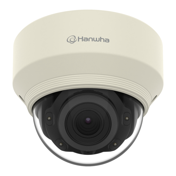 Hanwha Vision XND-L6080R Quick Manual