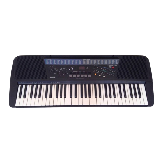 Keyboard casio ct deals 700