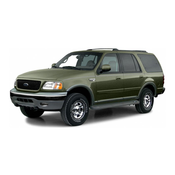 Ford Expedition 2001 Workshop Manual