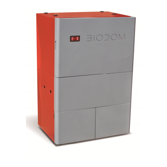 Biodom 33 Instructions For Use, Maintenance And Installation Manual