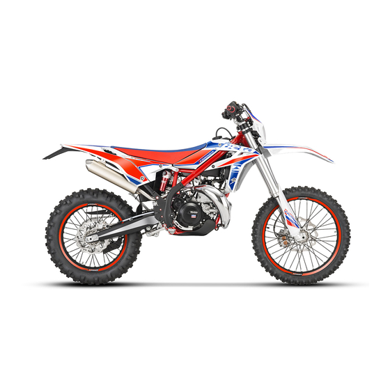 Beta Motorcycles Xtrainer 300 2T 2020 Owner's Manual