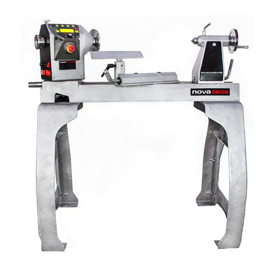 Teknatool nova ORION Series Manuals