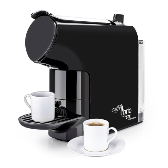 STX International Caffe Brio STX-6000-CB Instructions Manual