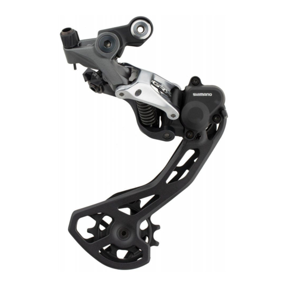 Shimano GRX RD-RX400 Dealer's Manual