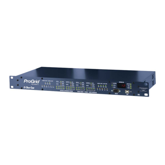 HME Clear-Com ProGrid PG2-MADI-C-FX User Manual