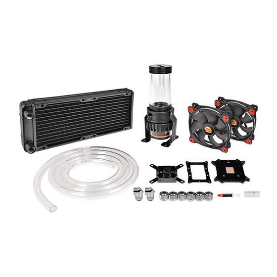 Thermaltake Pacific R240 D5 Quick Start Manual