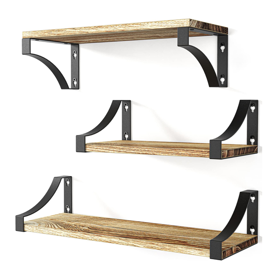 Amada AMFS02 Floating Shelves Manuals