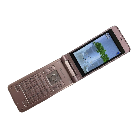SoftBank 832SH User Manual