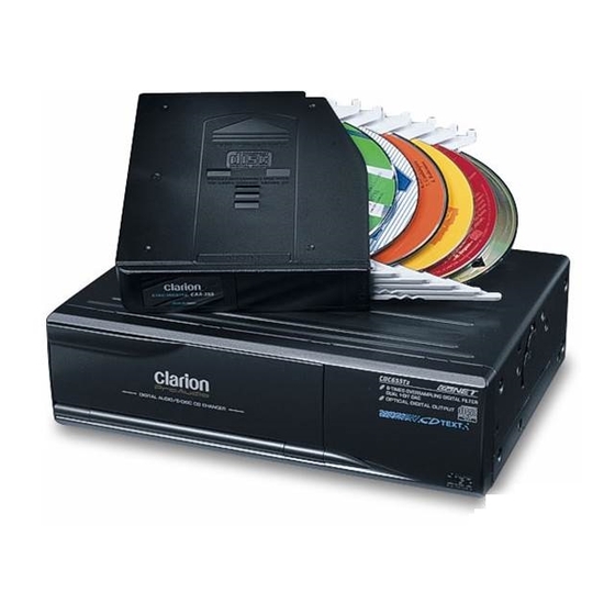 Clarion Compact Discs Owner's Manual