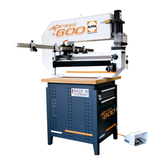ALFRA AP 600 User Manual