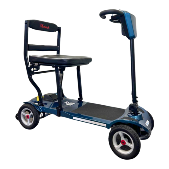 BETTY & BERTIE Monarch Mobility AIR Quick Start Manual