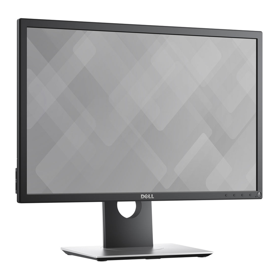 Dell P2217 Manual
