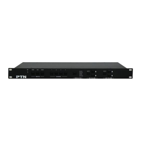PTN SC121D-TN User Manual