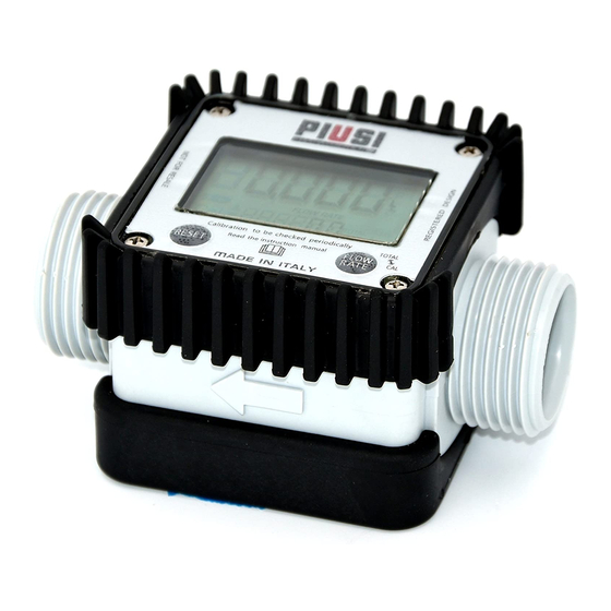 Piusi K24 Use And Maintenance Manual
