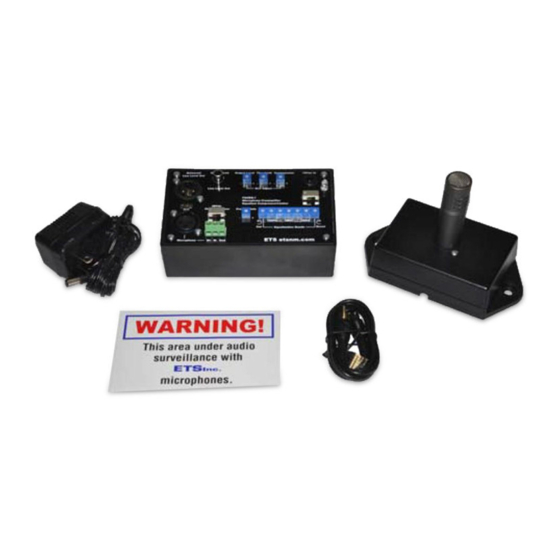 ETS SM5-EQ-PRO Instructions