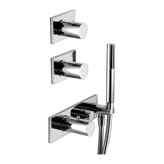 Fantini Rubinetti MILANO Series Instructions Manual