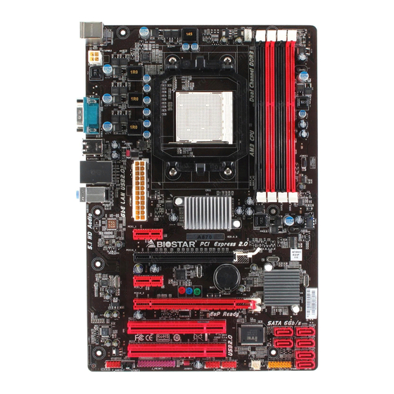 Biostar A870U3 Setup Manual