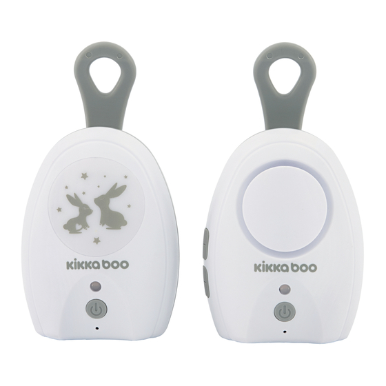 KIKKA BOO ECHO Digital Baby Monitor Manuals