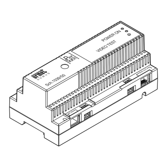 urmet domus iPerVoice 1039 Quick Manual