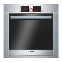 Bosch HBA78B9 0 Series Instruction Manual