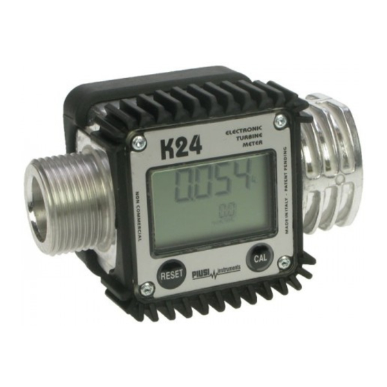 Piusi K24 Installation, Use & Maintenance Manual