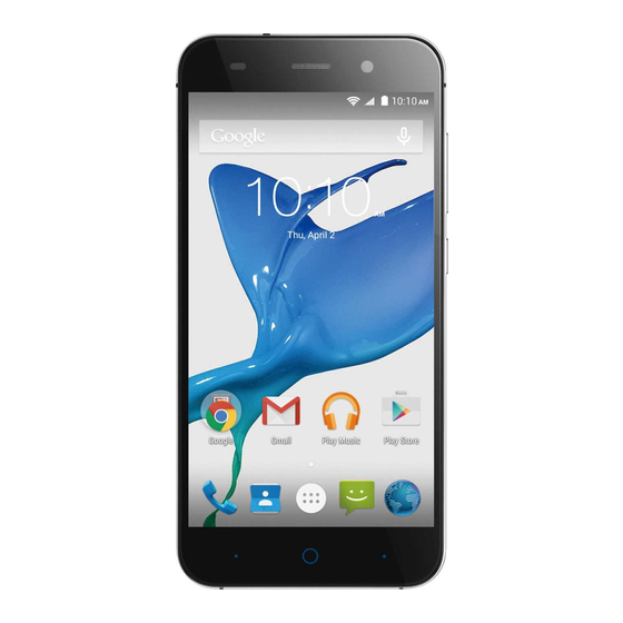 Zte Blade V6 Quick Start Manual