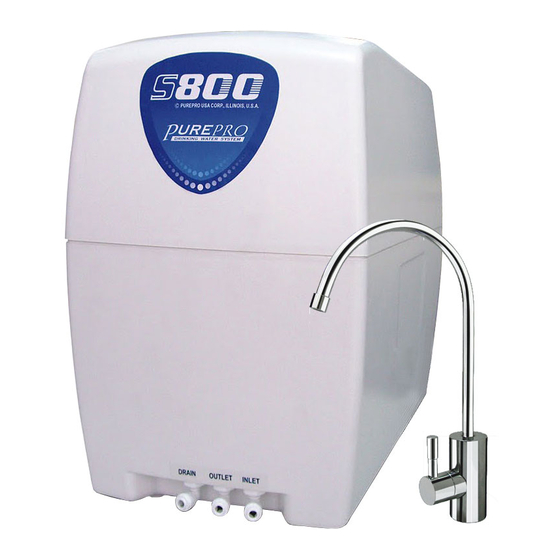 PurePro S800-Alkaline User Manual