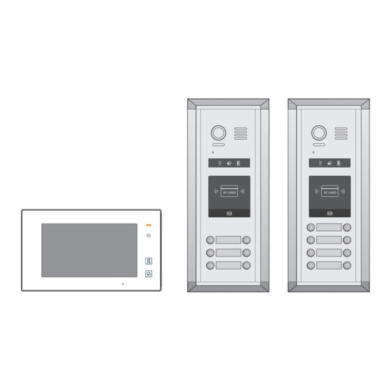 2easy DK4761 Apartment Intercom System Manuals