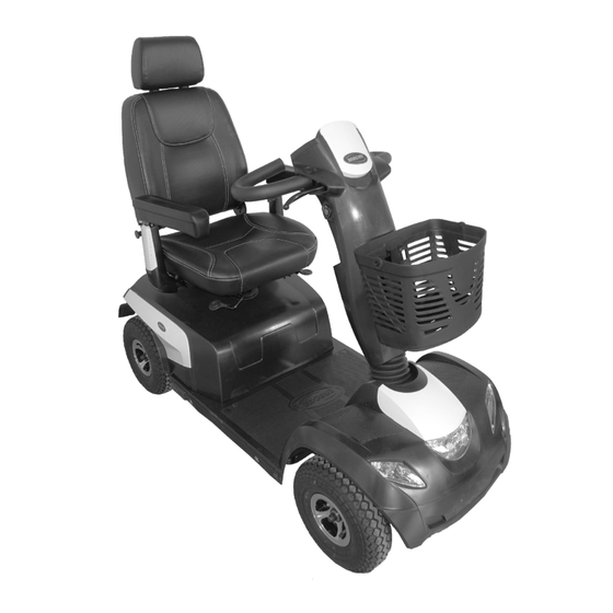 Invacare CometALPINE+ Service Manual