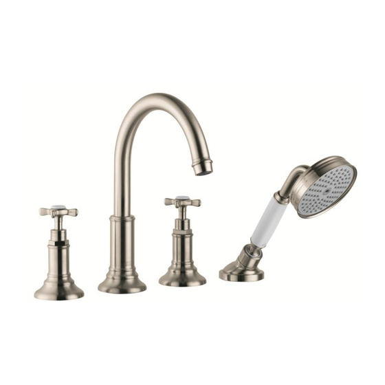 Hans Grohe Axor Montreux 16544 Series Manuals