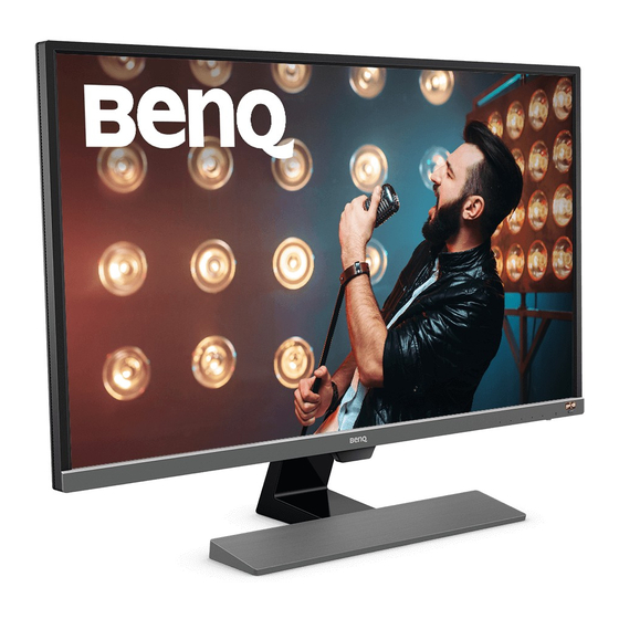BenQ E Series User Manual