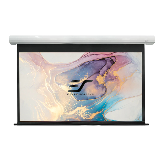 Elite Screens Saker Series Replacement Instructions