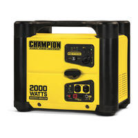 Champion 100455 Operator's Manual