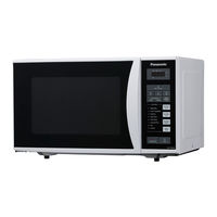 Panasonic NN-ST34HWQPQ Operating Instruction And Cook Book